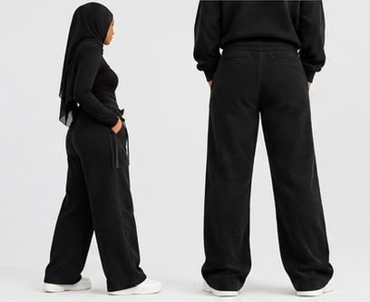 Pantalon en velours côtelé doublé polaire Lunøør, photo 10