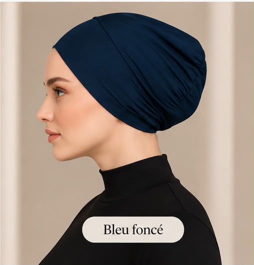 Sous-bonnet en coton Lunøør, photo 8